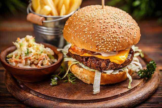 hamburgers hamburger - alimentos para evitar